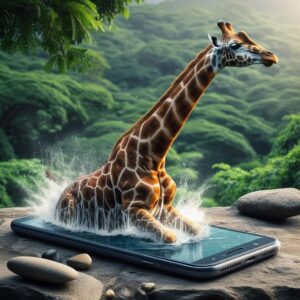 girafe bing ai created